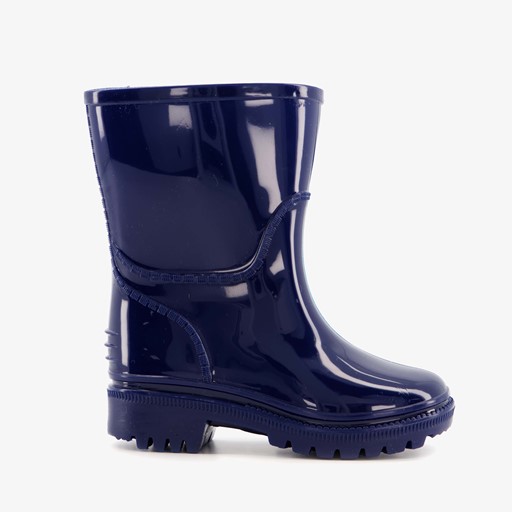 Blauwe kinder regenlaarzen