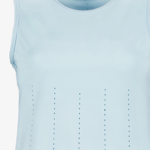 Dames sport singlet lichtblauw