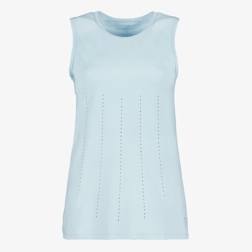 Dames sport singlet lichtblauw