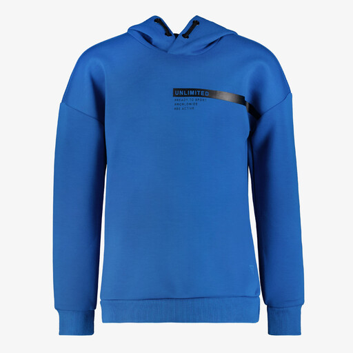 Jongens hoodie blauw
