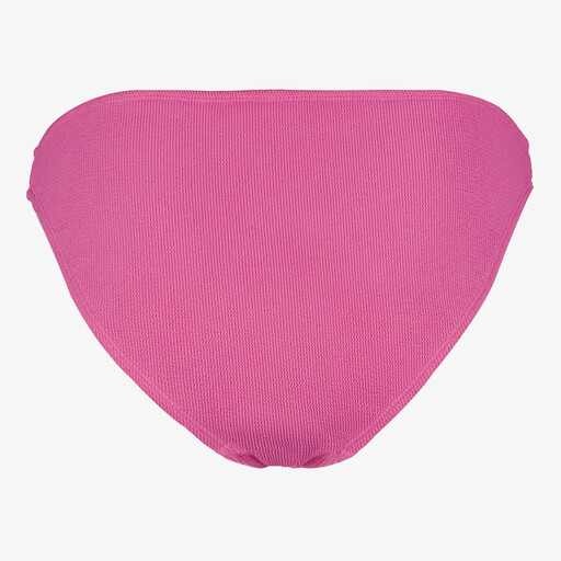 Dames bikinibroekje met structuur roze