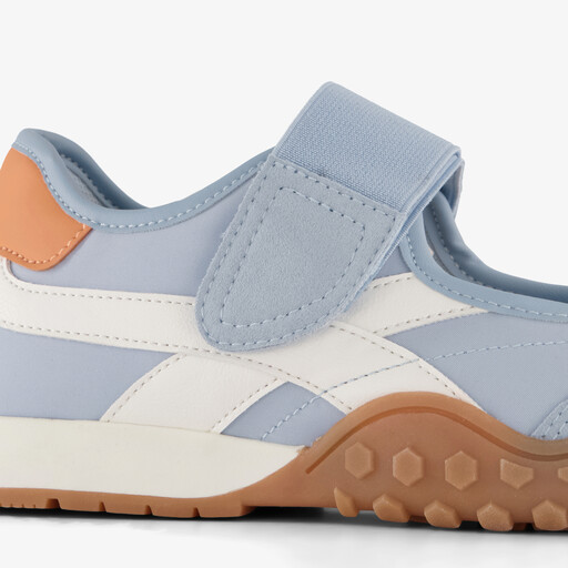 Dames ballerina sneakers lichtblauw