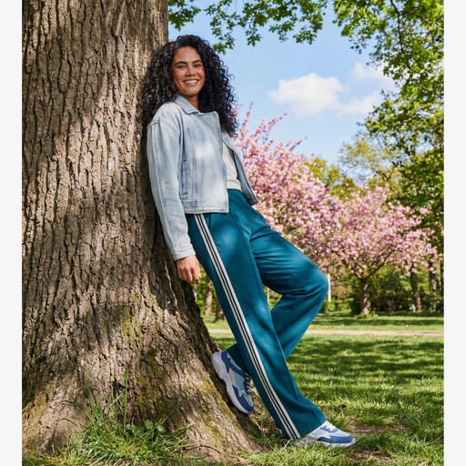 XX by dames sneakers blauw wit
