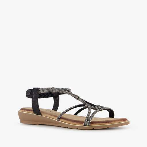 Dames sandalen zwart