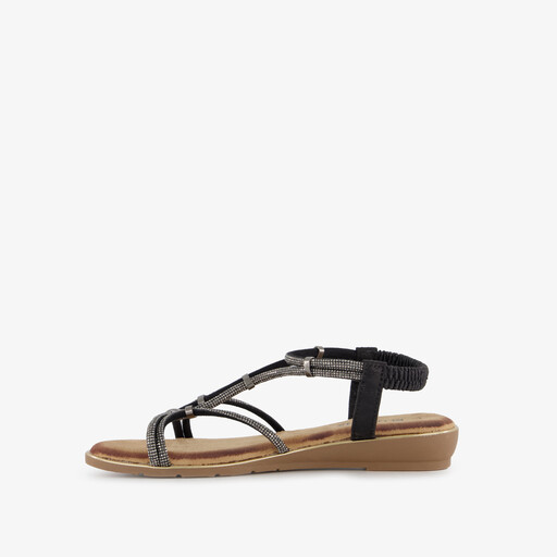 Dames sandalen zwart