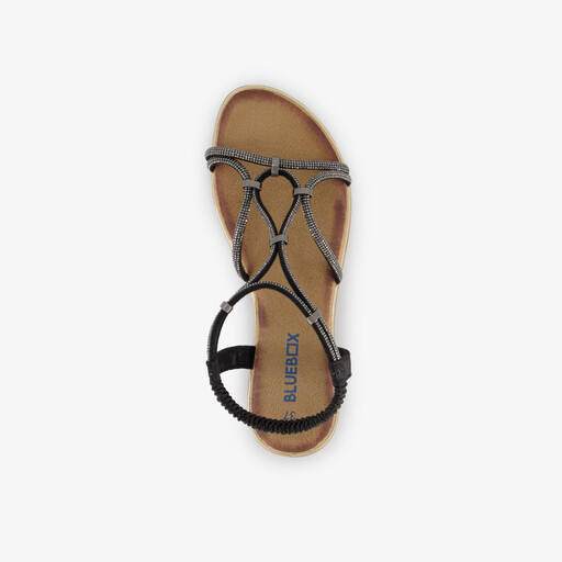 Dames sandalen zwart