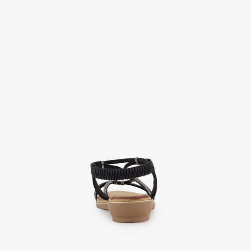 Dames sandalen zwart