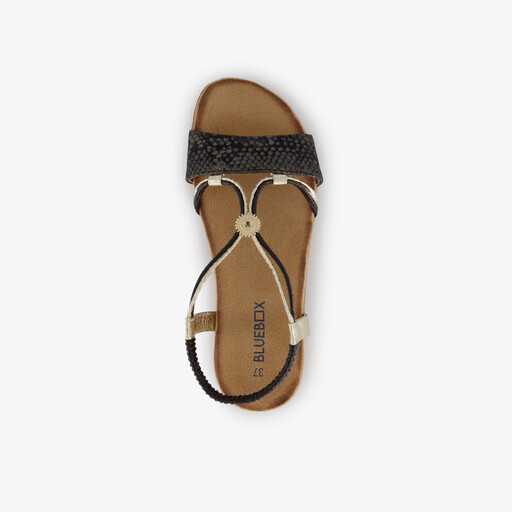 Dames sandalen zwart