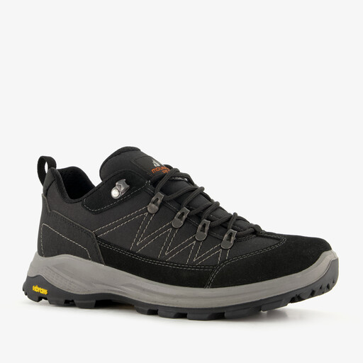 Dames wandelschoenen vibram zool zwart