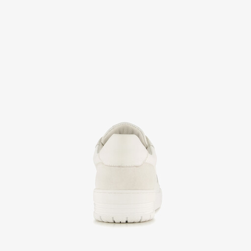Leren heren sneakers wit