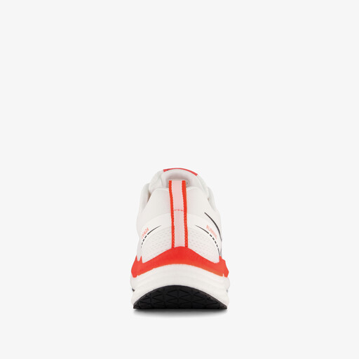 Heren hardloopschoenen wit oranje