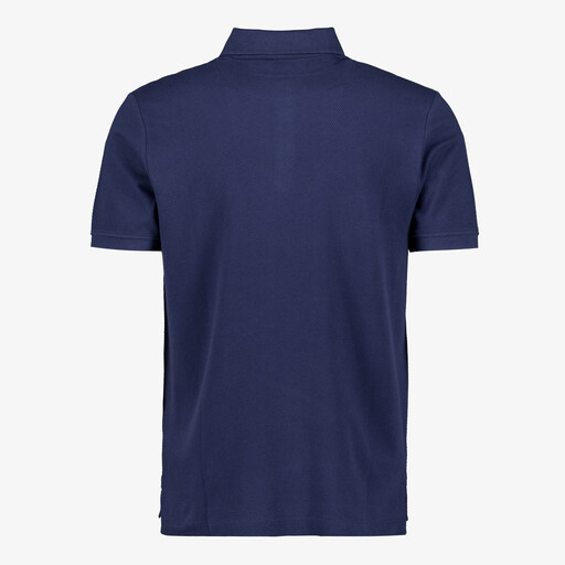 Heren polo donkerblauw
