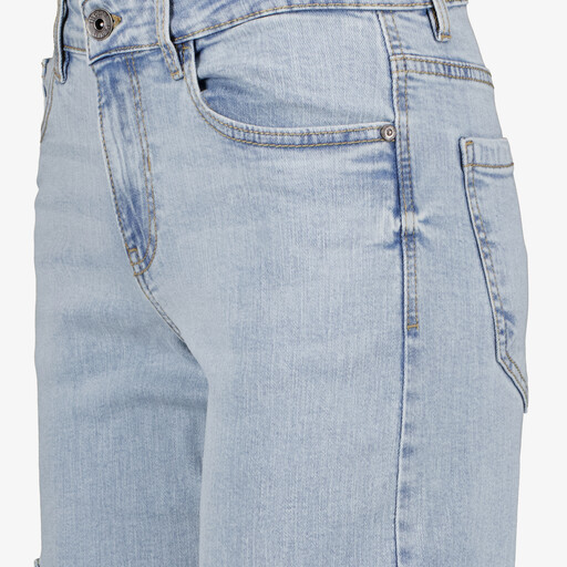 Dames cargo jeans lichtblauw