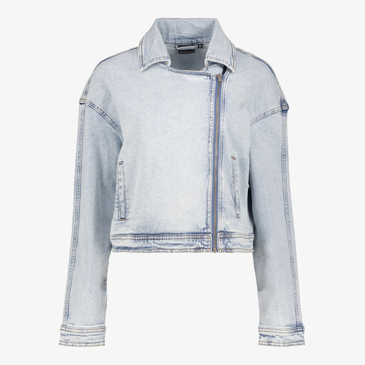 Dames denim spijkerjas blauw