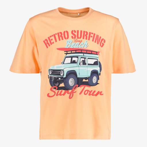 Name It jongens T-shirt met opdruk oranje