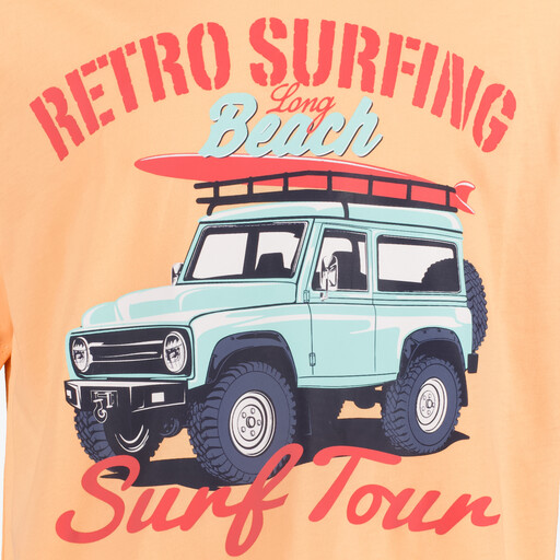 Name It jongens T-shirt met opdruk oranje