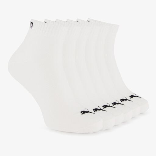 Quarter unisex sportsokken wit