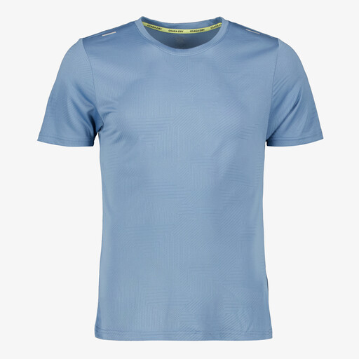 Dry heren hardloop T-shirt lichtblauw
