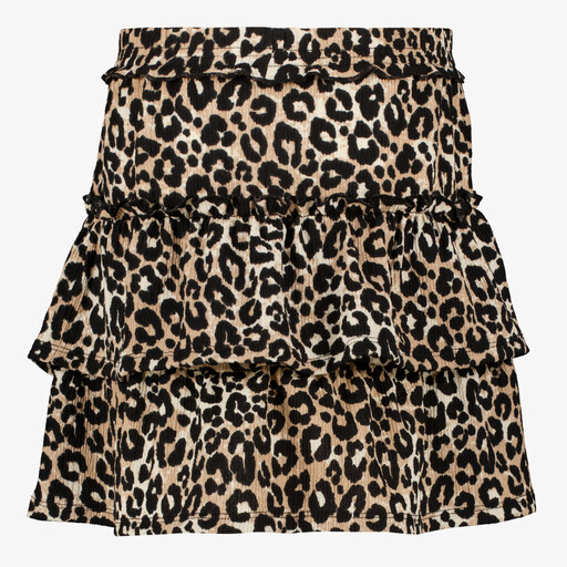 Twoday meisjes rok met panterprint