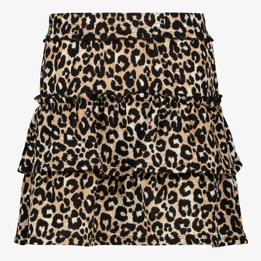 Twoday meisjes rok met panterprint