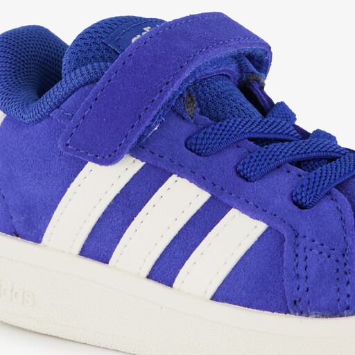Grand Court 00s kinder sneakers blauw wit