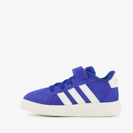 Grand Court 00s kinder sneakers blauw wit