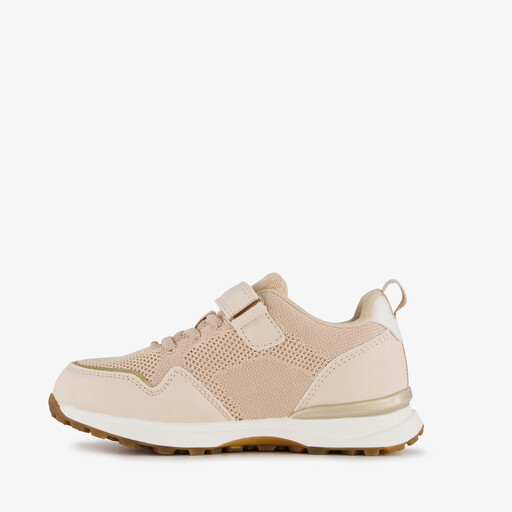 Meisjes sneakers beige