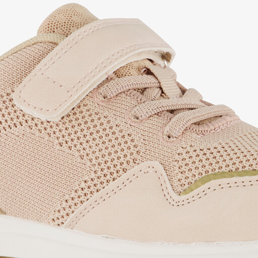 Meisjes sneakers beige