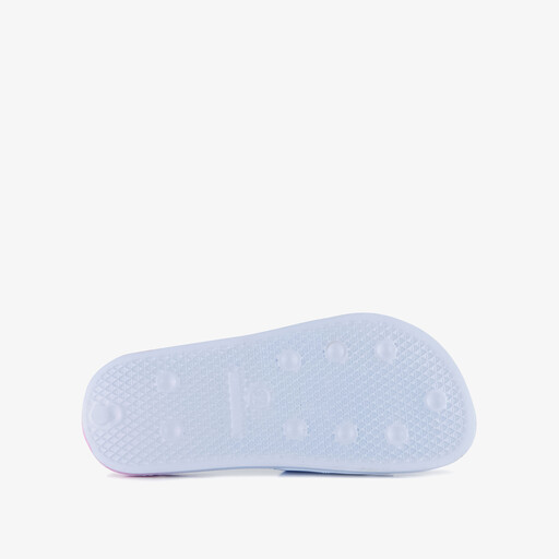 Kinder badslippers blauw roze