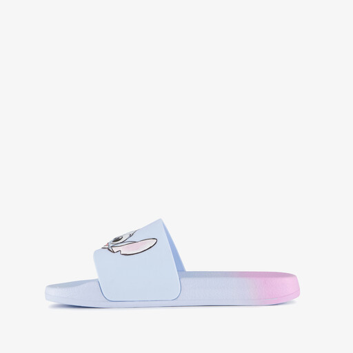 Kinder badslippers blauw roze