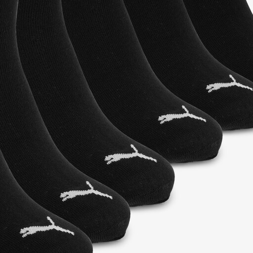 Quarter unisex sportsokken zwart