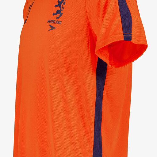 Heren voetbal T-shirt nummer 10 oranje