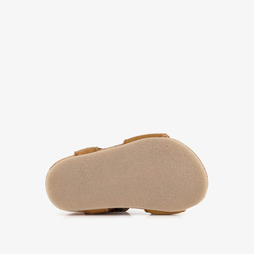 Leren jongens sandalen cognac