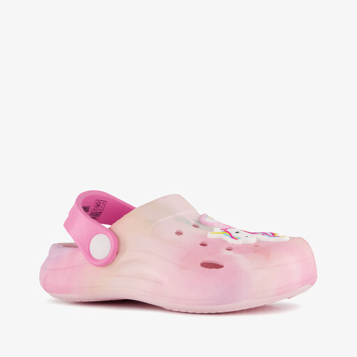Kinder eenhoorn klompen roze