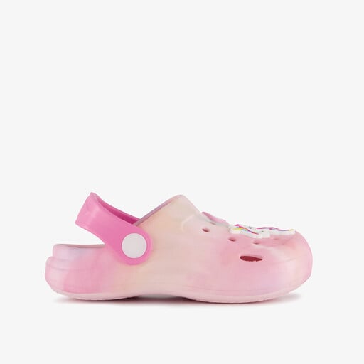 Kinder eenhoorn klompen roze