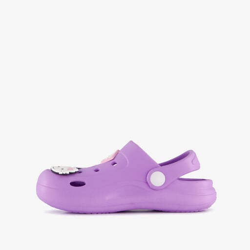 Kinder Hello Kitty klompen paars