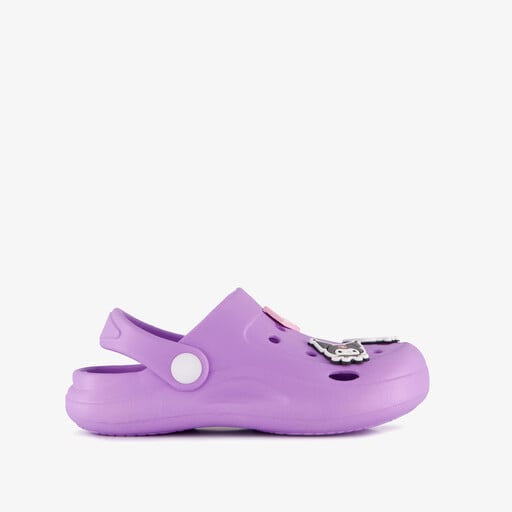 Kinder Hello Kitty klompen paars