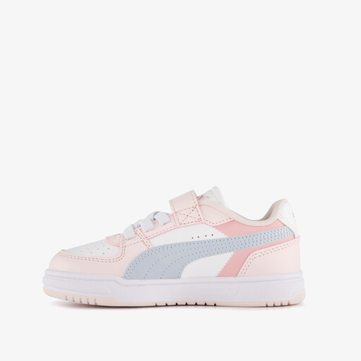 Caven III Block AC+ meisjes sneakers wit roze