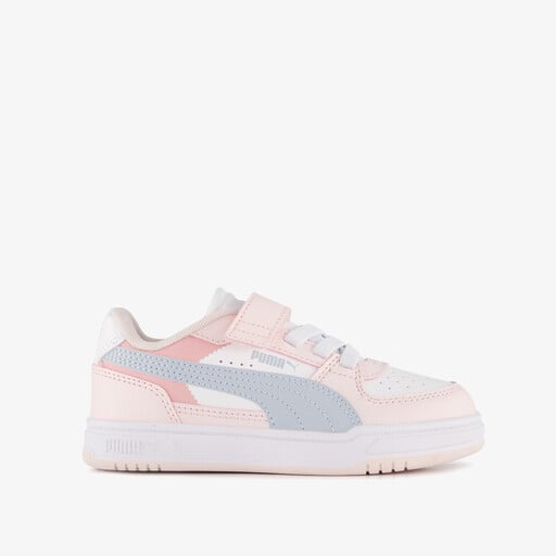 Caven III Block AC+ meisjes sneakers wit roze
