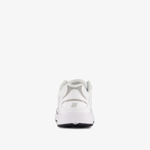408 meisjes sneakers wit grijs