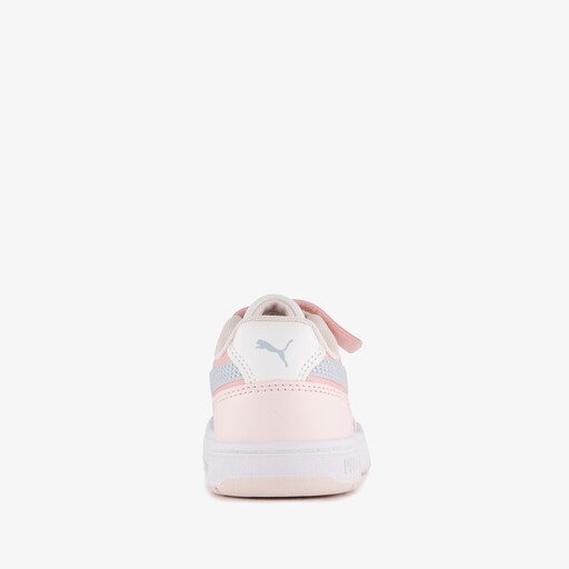 Caven III Block AC+ meisjes sneakers wit roze