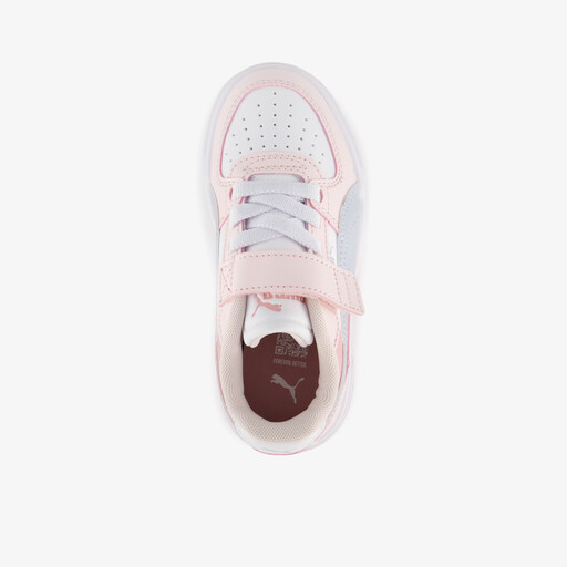 Caven III Block AC+ meisjes sneakers wit roze