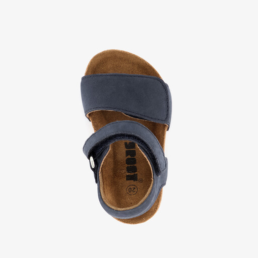 Leren jongens sandalen donkerblauw