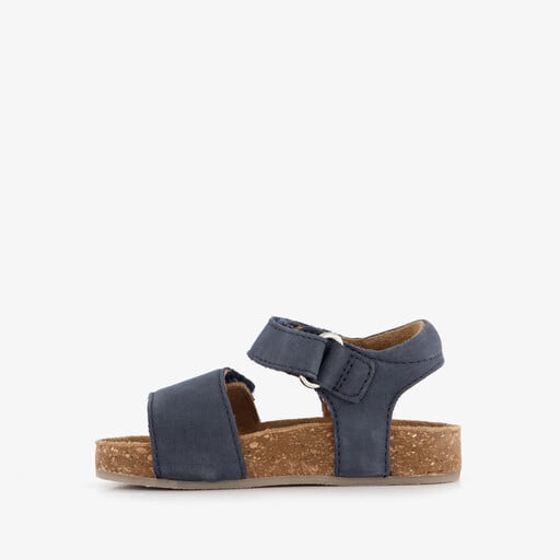 Leren jongens sandalen donkerblauw