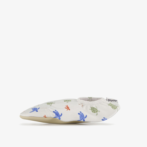 Turtles kinder schoenen met schildpadden wit