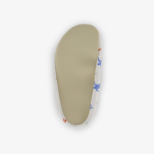 Turtles kinder schoenen met schildpadden wit