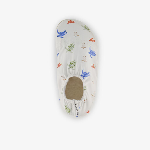 Turtles kinder schoenen met schildpadden wit
