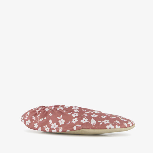 Stone Flower kinder schoenen met bloemen roze