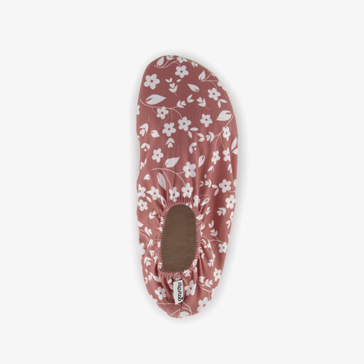 Stone Flower kinder schoenen met bloemen roze
