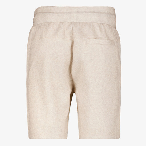 Heren sweatshort beige